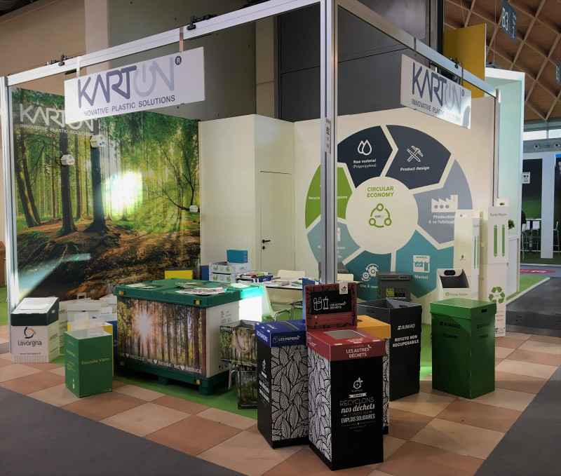 Karton presenta una vasta gamma di contenitori riutilizzabili a Ecomondo 